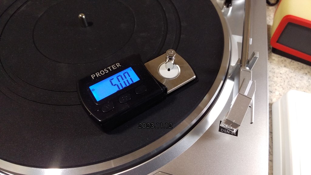 Proster 針圧計で5g