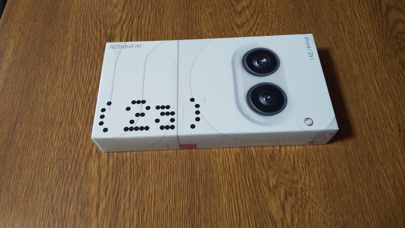 Nothing Phone(2a)外装箱